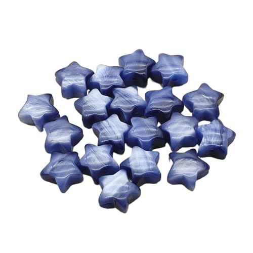 WENH 16x17mm 200 stücke Harz Katzenaugen-effekt Stern Perlen for Handgemachte Ohrring/Halskette DIY Teile. schmuck Erkenntnisse & Komponenten(Royal blue) von WENH