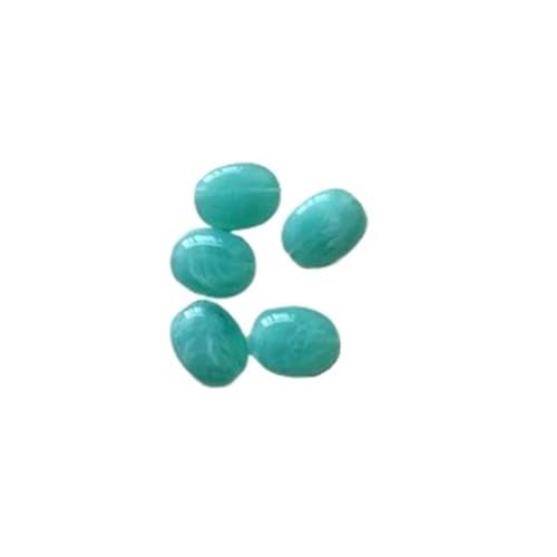 WENH 19X15mm 300 teile/los Acryl Marmor Wirkung Oval Flache Perlen for DIY Perlen Schmuck Machen(Hot Pink) von WENH