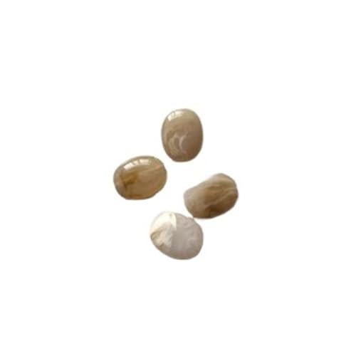 WENH 19X15mm 300 teile/los Acryl Marmor Wirkung Oval Flache Perlen for DIY Perlen Schmuck Machen(PURPLE) von WENH