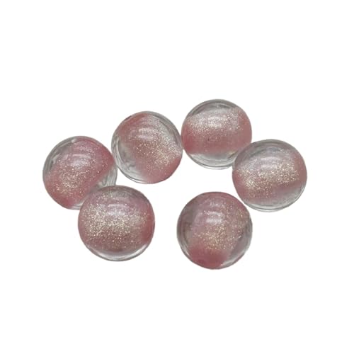 WENH 20mm 100 stücke Harz Bunte Runde Perlen for Handgemachte Armband/Ohrring/Halskette DIY Teile.(Brown) von WENH