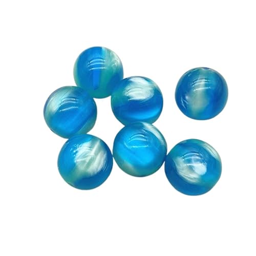 WENH 20mm 100 stücke Harz Bunte Runde Perlen for Handgemachte Armband/Ohrring/Halskette DIY Teile.(GRAY) von WENH