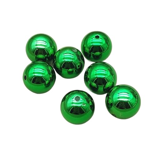 WENH 20mm 100 stücke Runde Kugel Perlen for Handgemachte Herstellung Von Weihnachten Ohrring/Halskette DIY Teile.(PURPLE) von WENH