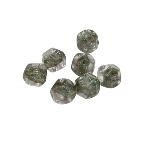 WENH 20x19mm 100 Stück Harzpulvereffekt Runde Pit Perlen for handgefertigte Armbänder/Halsketten DIY Teile.Schmuckteile(Dark Red) von WENH