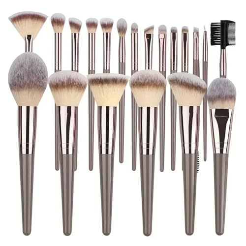 WENH 3-20Pcs Make-Up Pinsel Set Foundation Lidschatten Weichen, Flauschigen Concealer Kabuki Blending Pinsel Weibliche Schönheit Werkzeug(H116-20pcs) von WENH