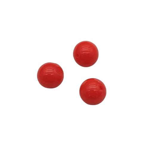 WENH 6mm-20mm Acryl Marmor Effekt Runde Perlen for Handgemachte Halskette Ohrringe DIY Teile, Schmuck Erkenntnisse & Komponenten(DEEP BLUE,14mm 300pcs) von WENH