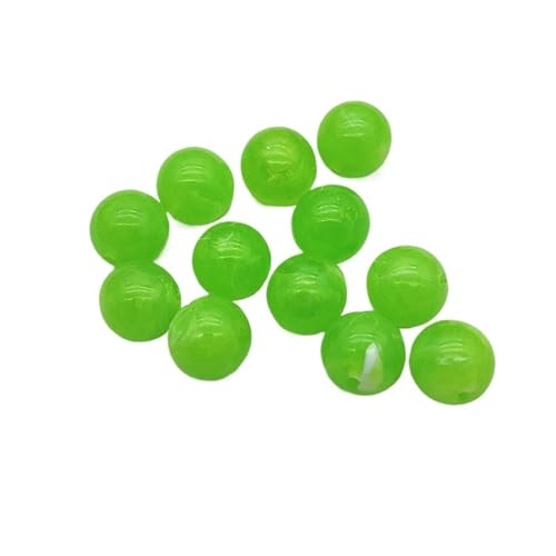 WENH 6mm-20mm Acryl Marmor Effekt Runde Perlen for Handgemachte Halskette Ohrringe DIY Teile, Schmuck Erkenntnisse & Komponenten(Gold,6mm 4000pcs) von WENH