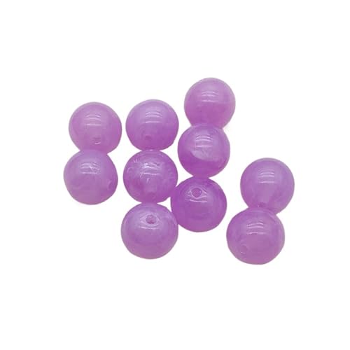 WENH 6mm-20mm Acryl Marmor Effekt Runde Perlen for Handgemachte Halskette Ohrringe DIY Teile, Schmuck Erkenntnisse & Komponenten(Green,16mm 200pcs) von WENH