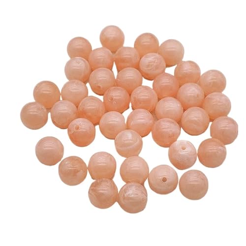 WENH 6mm-20mm Acryl Marmor Effekt Runde Perlen for Handgemachte Halskette Ohrringe DIY Teile, Schmuck Erkenntnisse & Komponenten(Light green,14mm 300pcs) von WENH