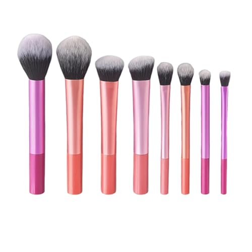 WENH 8-teiliges Make-up-Pinsel-Set in Bonbonfarben, weich und flauschig, for Foundation, Rouge, Lidschatten, Blending Kit for Damen, Beauty-Make-up-Tools WENH 8-teiliges Make-up-Pinsel-Set in Bonbonfarben, weich und flauschig, for Foundation, Rouge, Lidschatten, Blending Kit for Damen, Beauty-Make-up-Tools von WENH