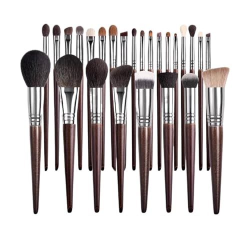 WENH Professionelle Make-up-Pinsel, 26-teiliges Make-up-Werkzeug-Set, Puder, Kabuki, Rouge, Concealer, Lidschatten-Pinsel-Set von WENH