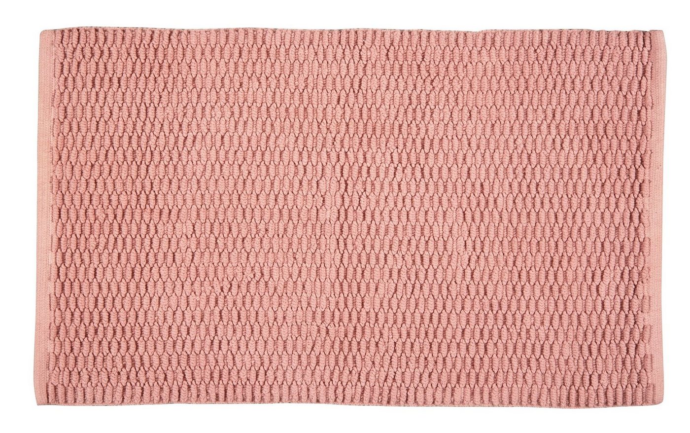 WENKO Bademantel WENKO Badematte MONA (BHT 50x1x80 cm) BHT 50x1x80 cm rosa Badteppich von WENKO