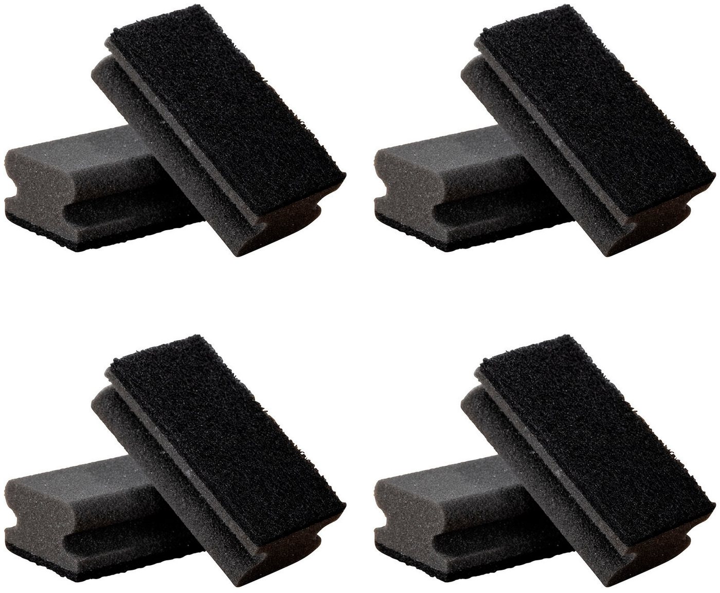 WENKO Reinigungsschwamm Modell Ben, 8er Set, 2-Phasen Schwamm, grobe & weiche Seite, mit extra großer Oberfläche von WENKO