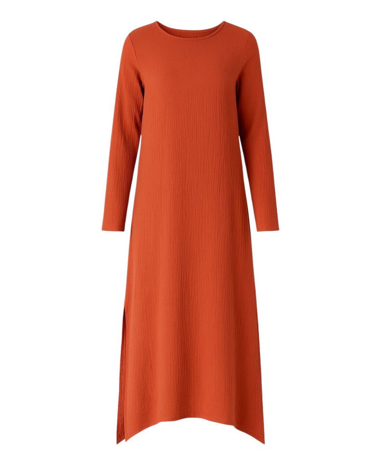 WENOR Longtunika Musselin 100 % Baumwolle 125 cm, Seitenschlitze, Modest Fashion 34–50 von WENOR