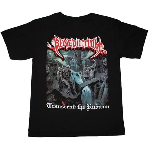 Benediction Transcend The Rubicon Dismember Death Metal New Black T-Shirt M von WENROU