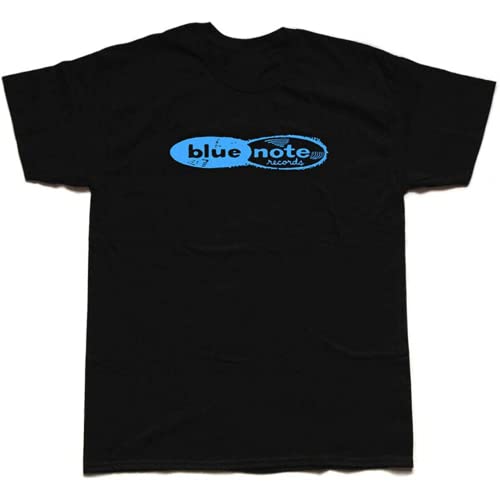 Blue Note Records - Screenprinted Jazz Label Tribute T Shirt L von WENROU