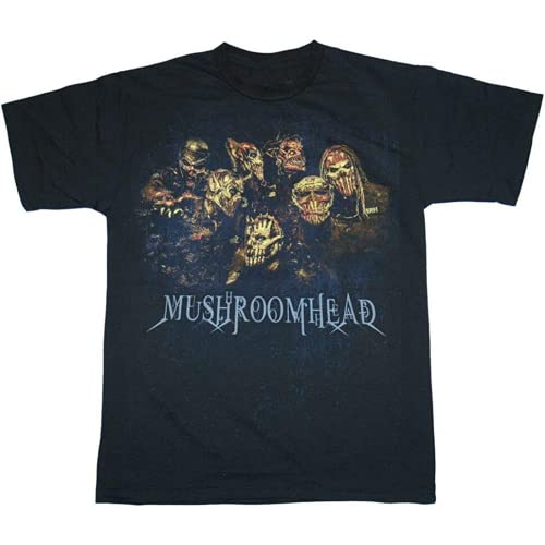 Mushroomhead - Fascia Logo - T Shirt Nuovo Ufficiale Black XXL von WENROU