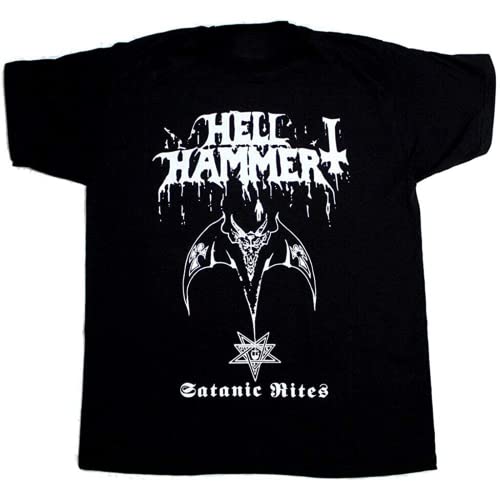 Past Hellhammer Satanic Rites Celtic Frost T Shirt Funny Vintage Gift Men Women XL von WENROU