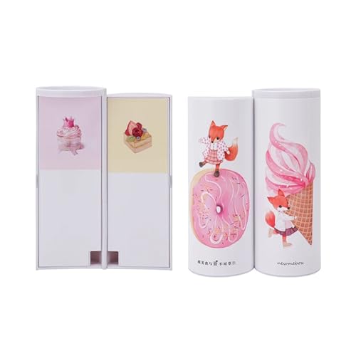 WEOKDFHA Federmäppchen Federmäppchen Einfacher Schulbedarf Schreibwaren Student Stylisches Lernwerkzeuge Rechner(Donut) von WEOKDFHA