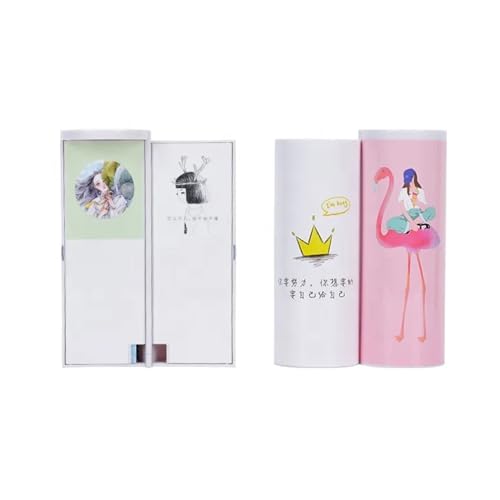 WEOKDFHA Federmäppchen Federmäppchen Einfacher Schulbedarf Schreibwaren Student Stylisches Lernwerkzeuge Rechner(Girls) von WEOKDFHA