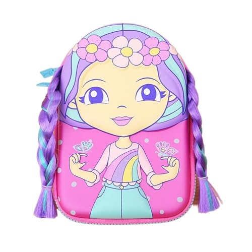 WEOKDFHA Federmäppchen Federmäppchen niedlich for Mädchen Schreibwaren 3D-Eva-Material Schulbedarf(Trousse Scolaire) von WEOKDFHA