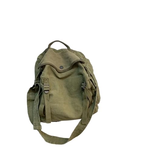 WEOKDFHA Messenger Bag Damen-Kuriertaschen aus dickem Segeltuch mit großem Fassungsvermögen, Designer-Handtaschen, vielseitige Reise-Umhängetasche, Unisex, Schul-Umhängetaschen(Green) von WEOKDFHA