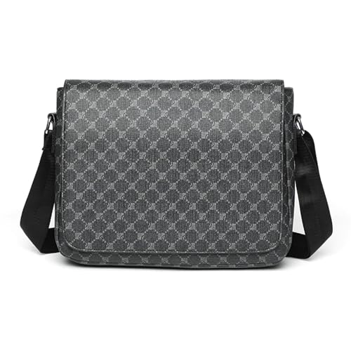 WEOKDFHA Messenger Bag Große Umhängetasche for Männer Taschen Casual Mann Leder Tasche Business Sling Schultertasche von WEOKDFHA