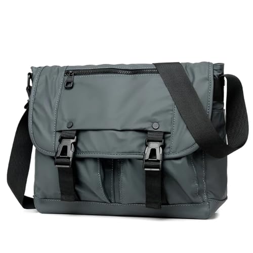 WEOKDFHA Messenger Bag Umhängetasche Schulter Reise Multi-funktionale Mann Frauen Tragbare Outdoor Sport Lagerung Handtasche(Gray) von WEOKDFHA