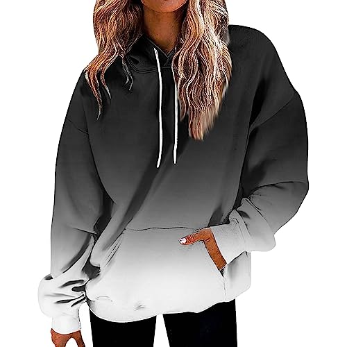 WEOPLKIN Halloween Hoodie Damen Sweatshirt Jacke Damen Mit Kapuze Pullover Couple Hoodie Langarmshirt Freizeit Sport Fitness Pulli Outdoor Casual Pullover Elegant Off White Hoodie Weiß 5XL von WEOPLKIN