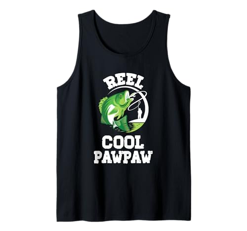 Herren Reel Cool PawPaw Fishing Fisherman Lustiges Retro-PawPaw Tank Top Herren Reel Cool PawPaw Fishing Fisherman Lustiges Retro-PawPaw Tank Top von WERDIF