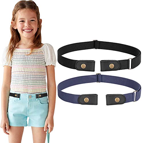WERFORU 2 Stück Kein Schnallenstretchgürtel für Kinder Jungen und Mädchen Schnallenfreier Kindergürtel Bis zu 60cm WERFORU 2 Stück Kein Schnallenstretchgürtel für Kinder Jungen und Mädchen Schnallenfreier Kindergürtel Bis zu 60cm von WERFORU