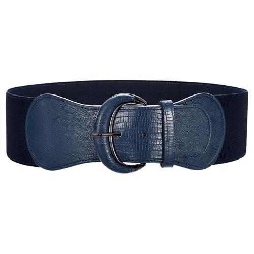 WERFORU Damen Breiter StretchGürtel Frauen Elastischer Gürtel für Kleide von WERFORU