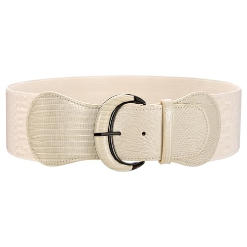 WERFORU Damen Breiter StretchGürtel Frauen Elastischer Gürtel für Kleide von WERFORU