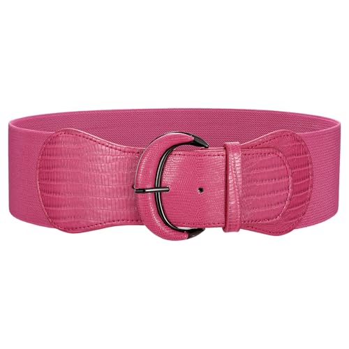 WERFORU Damen Breiter StretchGürtel Frauen Elastischer Gürtel für Kleide von WERFORU