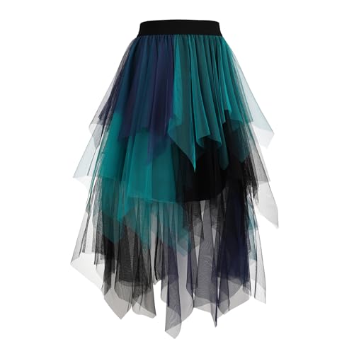 WERFORU Damen Tüll Röcke Tüllrock Damen Lang Langer Rock Midi Rock Sommerrock WERFORU Damen Tüll Röcke Tüllrock Damen Lang Langer Rock Midi Rock Sommerrock von WERFORU