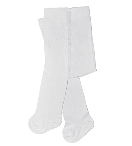 Weri Spezials Baby Strumpfhose Frühchen Baumwolle Corespun (Weiß, 50) von Weri Spezials