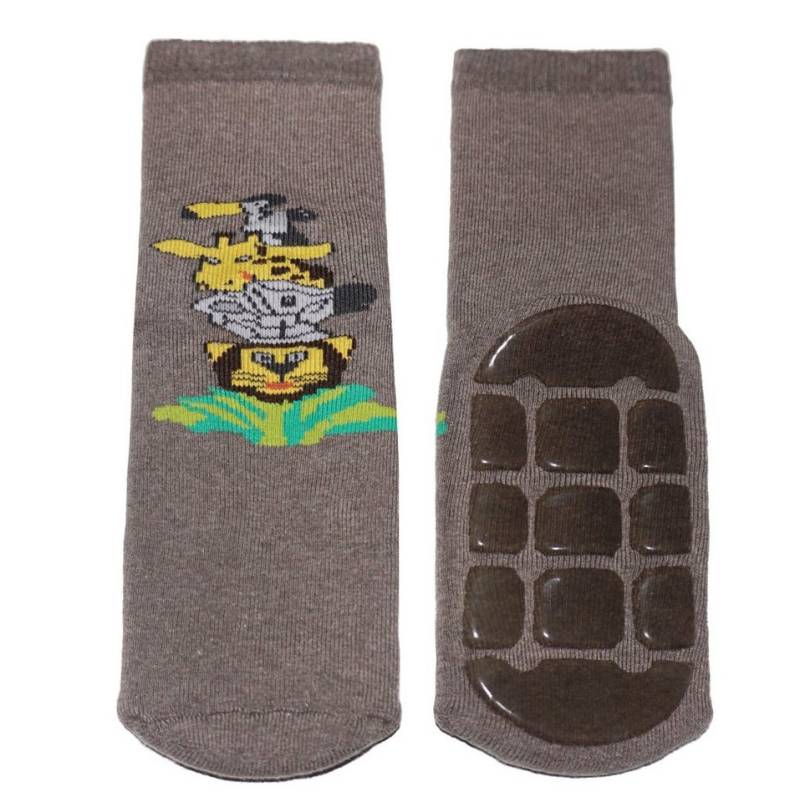 WERI SPEZIALS Strumpfhersteller GmbH ABS-Socken Kinder ABS-Socken >>Afrika<< weiche Baumwolle mit Frottee von WERI SPEZIALS Strumpfhersteller GmbH