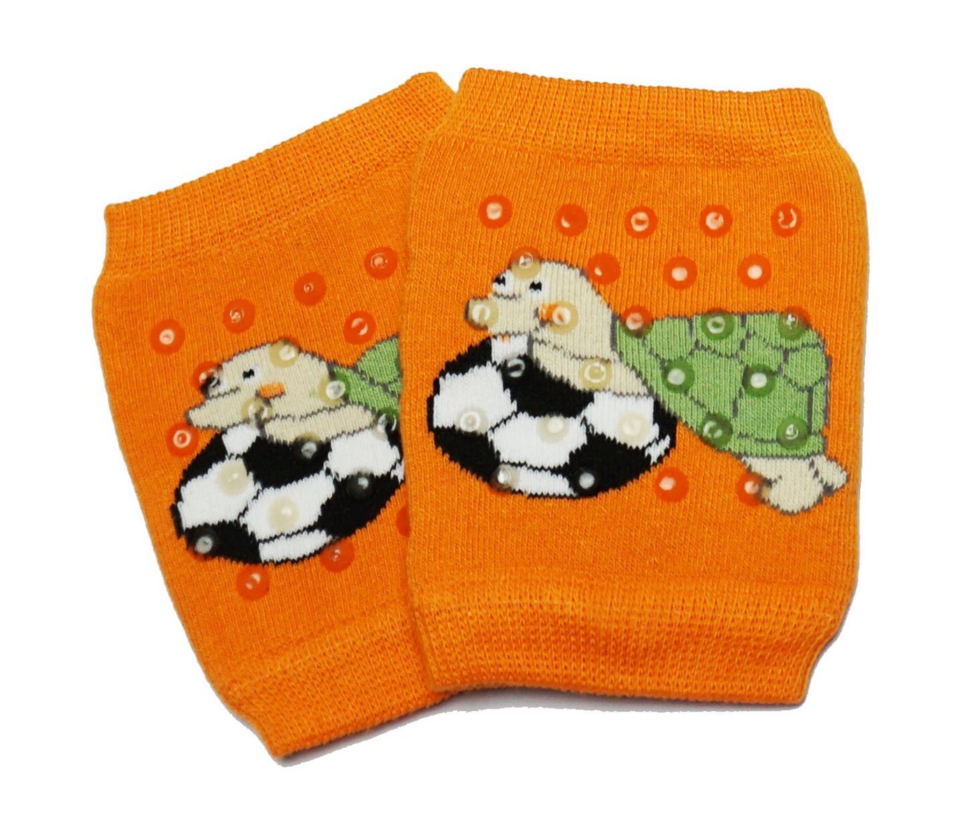 WERI SPEZIALS Strumpfhersteller GmbH ABS-Socken Kinder Knie ABS-Krabbelhilfe >>Schildkröte<< mit Baumwolle von WERI SPEZIALS Strumpfhersteller GmbH