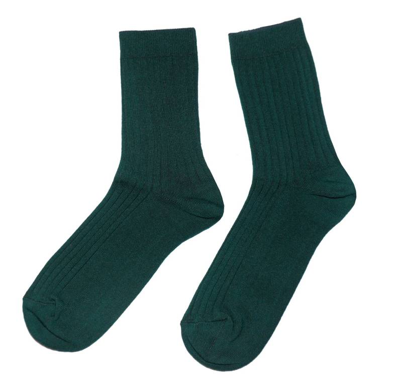 WERI SPEZIALS Strumpfhersteller GmbH Basicsocken Damen Socken >>Casual Rippe<< weiche Baumwolle von WERI SPEZIALS Strumpfhersteller GmbH