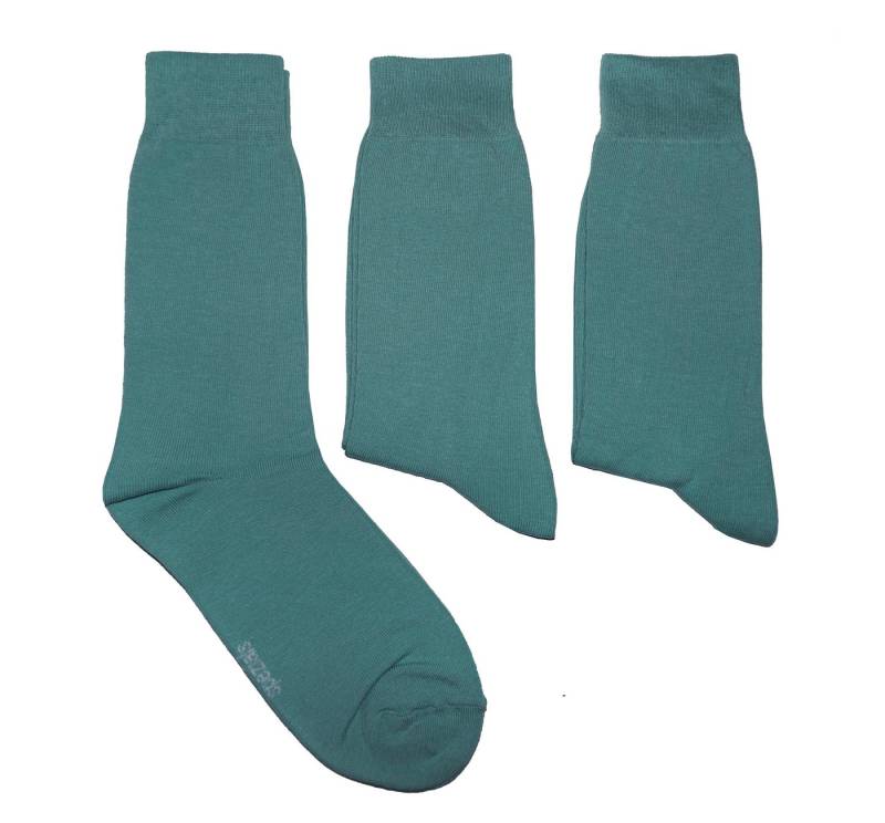 WERI SPEZIALS Strumpfhersteller GmbH Businesssocken Herren Businesssocken 3-er Pack >Natur< weiche Baumwolle (Set, 3-Paar) von WERI SPEZIALS Strumpfhersteller GmbH