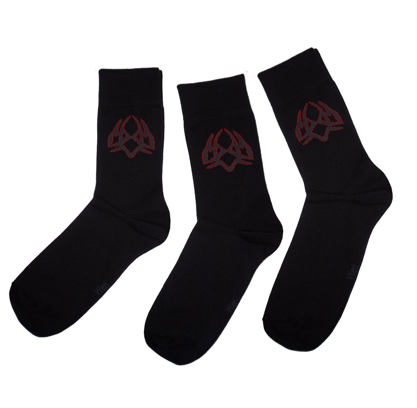 WERI SPEZIALS Strumpfhersteller GmbH Businesssocken Herren Businesssocken 3-er Pack >>Spinne<< mit Baumwolle von WERI SPEZIALS Strumpfhersteller GmbH