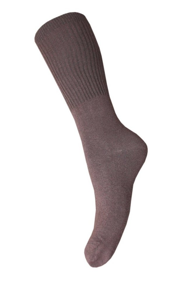 WERI SPEZIALS Strumpfhersteller GmbH Funktionssocken Damen Socken >>Mit Umschlag<< weiche Baumwolle von WERI SPEZIALS Strumpfhersteller GmbH