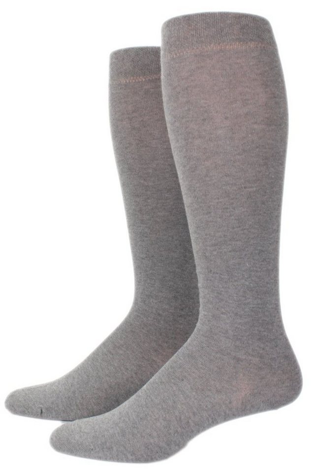 WERI SPEZIALS Strumpfhersteller GmbH Kniestrümpfe Herren Kniestrümpfe Baumwolle Doppelpack von WERI SPEZIALS Strumpfhersteller GmbH