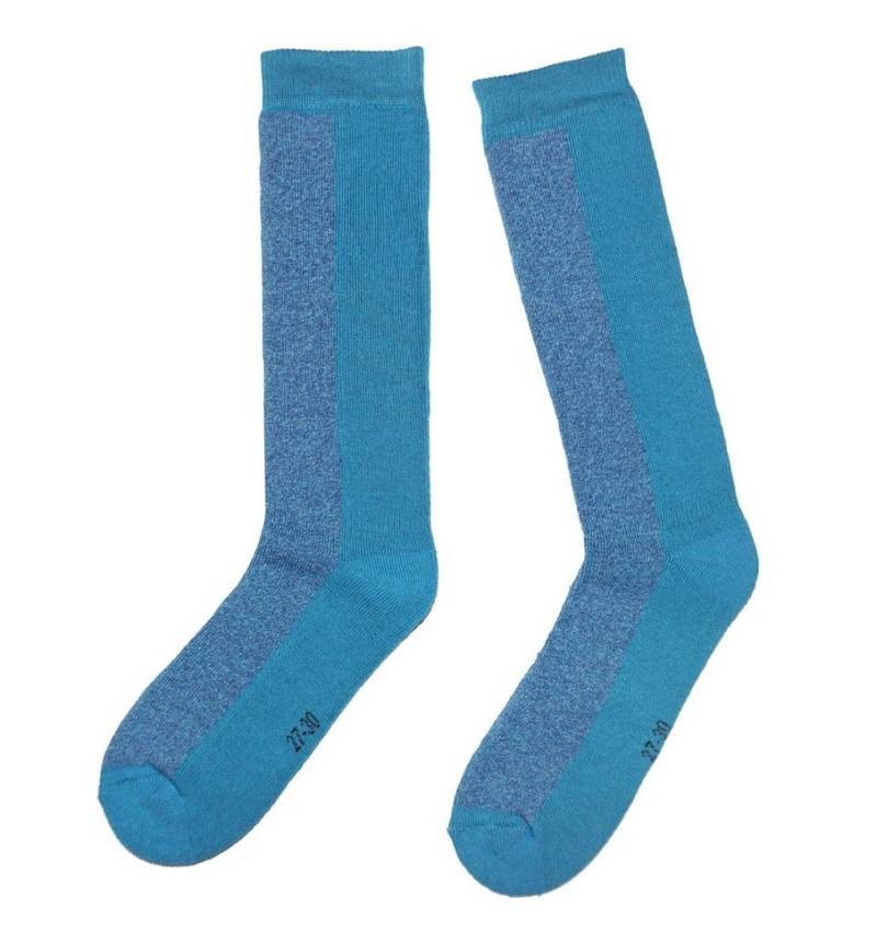 WERI SPEZIALS Strumpfhersteller GmbH Kniestrümpfe Kinder Plüsch Kniestrümpfe Voll Frottee Thermo >>Duo<< Baumwolle von WERI SPEZIALS Strumpfhersteller GmbH