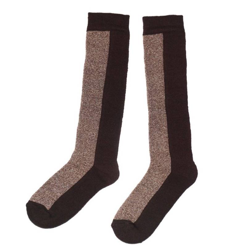 WERI SPEZIALS Strumpfhersteller GmbH Kniestrümpfe Kinder Plüsch Kniestrümpfe Voll Frottee Thermo >>Duo<< Baumwolle von WERI SPEZIALS Strumpfhersteller GmbH