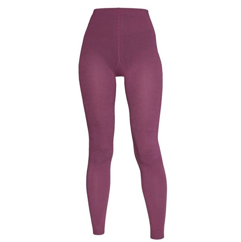 WERI SPEZIALS Strumpfhersteller GmbH Leggings Damen Leggings >>Einfarbig: Rot<< weiche Baumwolle von WERI SPEZIALS Strumpfhersteller GmbH