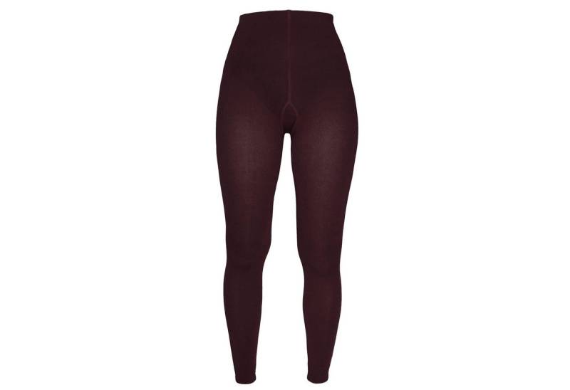 WERI SPEZIALS Strumpfhersteller GmbH Leggings Damen Leggings >>Einfarbig: Rot<< weiche Baumwolle von WERI SPEZIALS Strumpfhersteller GmbH