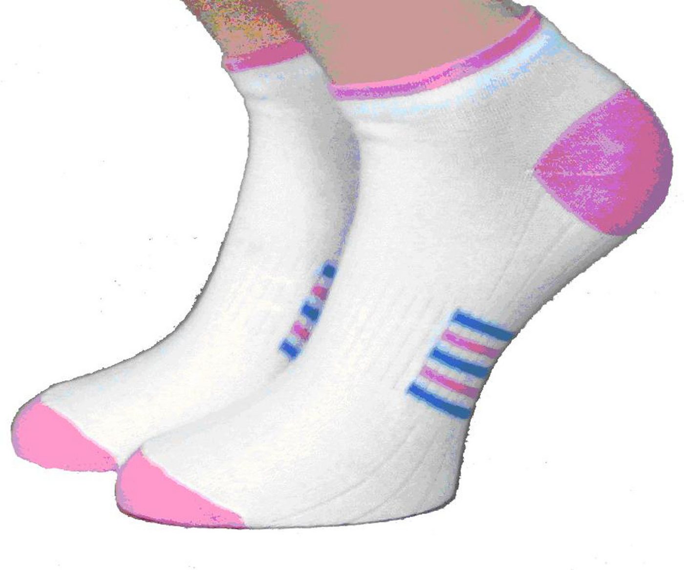 WERI SPEZIALS Strumpfhersteller GmbH Sneakersocken Damen Sneaker Socken 3 er Pack von WERI SPEZIALS Strumpfhersteller GmbH