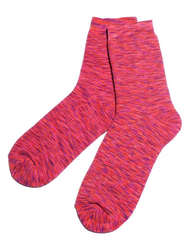 WERI SPEZIALS Strumpfhersteller GmbH Thermosocken Damen Frottee Socken >>Multicolor<< aus Baumwolle von WERI SPEZIALS Strumpfhersteller GmbH