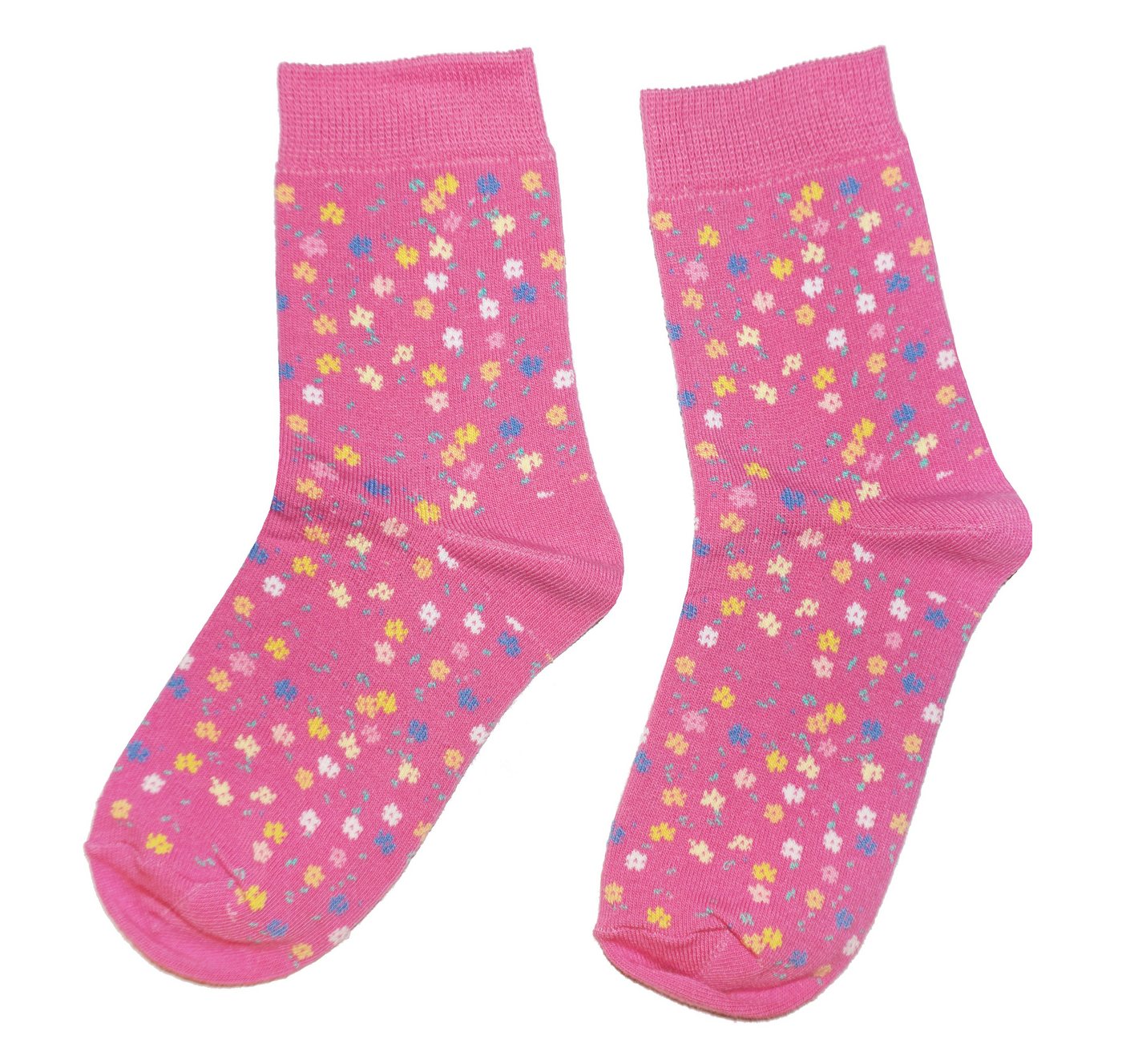 WERI SPEZIALS Strumpfhersteller GmbH Basicsocken Damen Socken >>Blumen Motive<< aus Baumwolle (1-Paar) von WERI SPEZIALS Strumpfhersteller GmbH