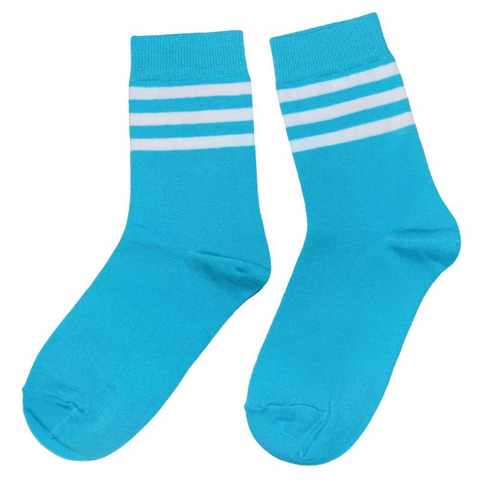 WERI SPEZIALS Strumpfhersteller GmbH Basicsocken Damen Socken >>Drei Ringel<< aus Baumwolle von WERI SPEZIALS Strumpfhersteller GmbH